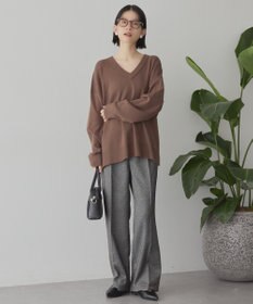 AMERICAN HOLIC バイパチVネックニットプルオーバー