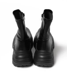 WEGO 厚底スニーカーソールショートブーツ