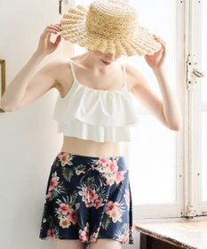 San-ai Resort（三愛水着楽園） 【SALE】フリルトップス３点セット　9M　【San-ai Resort（サンアイリゾート）】