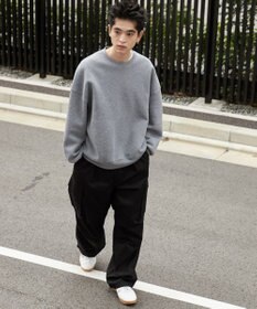 WEGO 【ウエストゴム】イージーワイドカーゴパンツ