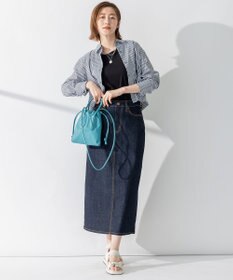 23区 【CLASSY.6月号掲載】ADDCULUMN フェイクレザー ショルダーバッグ