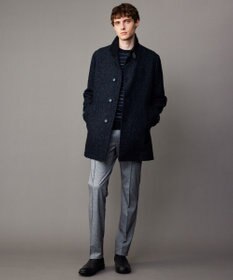 JOSEPH ABBOUD 【キングサイズ・イタリア糸使用/洗える】フェアアエルクルーネック ニット