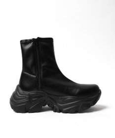 WEGO 厚底スニーカーソールショートブーツ