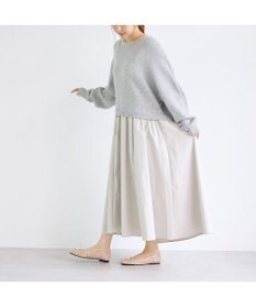 MODE ET JACOMO <carino>パールビジュー付きデザインバレエ