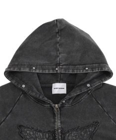 WEGO パウダーブリーチスタッズZIPパーカー