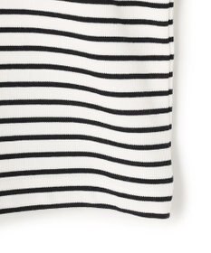 UNFILO L ハイツイストスムース バックZIP ボーダートップス