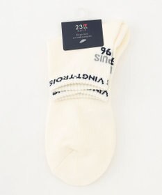 23区GOLF 【MEN】ロゴショートソックス