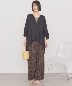 AMERICAN HOLIC Vネックポンチョシャツ