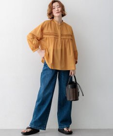 23区 レザータッチトング サンダル