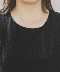 Tiaclasse 【洗える】パンチングレーススカラップワンピース