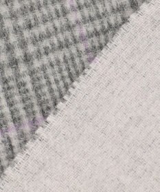 自由区 ウールカシミヤリバーシブル ストール