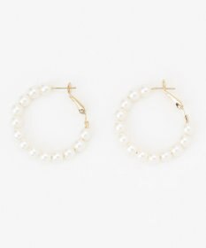 ANY 【WEB限定】サークルパールピアス(両耳用)