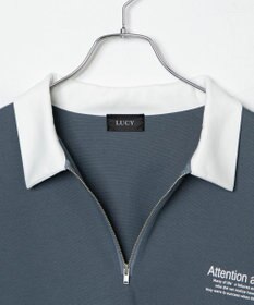 WEGO ドルマンポンチハーフジップロンT