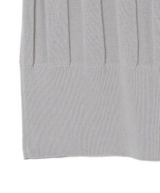 JOSEPH 【WEB&OUTLET限定・洗える】コットンシルクリブ　ラウンドネックニットティー