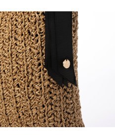 UNBILLION カシュカシュ cachecache / 下がりグログラン柄編みトートバッグ