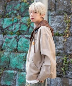 WEGO 【25年秋冬新作/MLサイズ展開】ワーカーズZIPジャケット