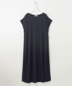 ANY SIS S 【接触冷感・UVカット・洗える】ハイストレッチスムースサイドプリ－ツ ワンピース