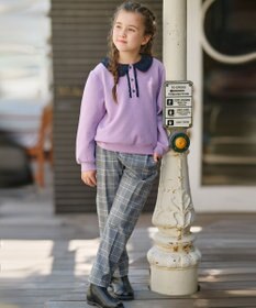 組曲 KIDS 【150-160cm】キチントチェック パンツ