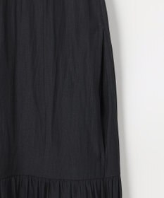 組曲 S 【WEB限定】ギャザーライトデシン ティアードワンピース