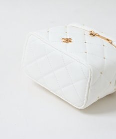 WEGO メタルパーツキルティングバニティショルダー