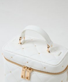 WEGO メタルパーツキルティングバニティショルダー