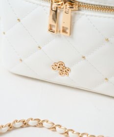 WEGO メタルパーツキルティングバニティショルダー