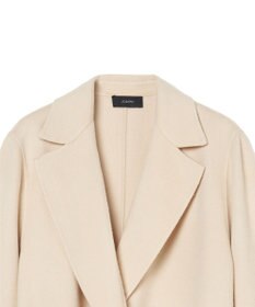 JOSEPH 【WEB&OUTLET限定】ダブルフェイスラムズ　ベルテッドコート