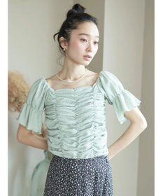 earth music&ecology カットシャーリングプルオーバー