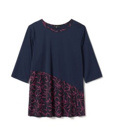 Chacott プリントコンビTシャツ