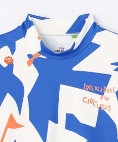 PW CIRCULUS 【MEN】ＤＯＶＥ柄モックネック ゴルフ