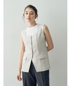 YECCA VECCA リネンライクビスチェベスト