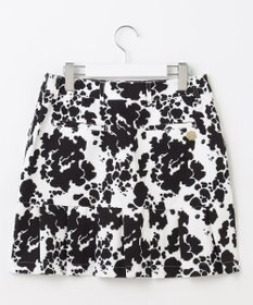 PW CIRCULUS 【WOMEN】【洗える】アニマルプリント バックプリーツ スカート ゴルフウェア レディース