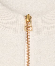 UNFILO ウールミルド ZIPニットブルゾン