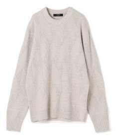 JOSEPH HOMME 新柄【洗える】シルクバルキー  クルーネックニット