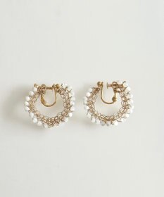 CASUMINO sweet pie mini 白蝶貝イヤリング