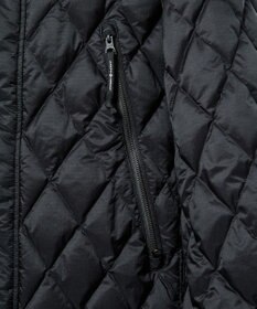 JOSEPH ABBOUD MOUNTAIN 【軽量/撥水】 フーデットキルティング ダウンブルゾン