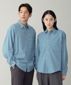 UNFILO MENS 【男女兼用】クリーンチェック ネルシャツ
