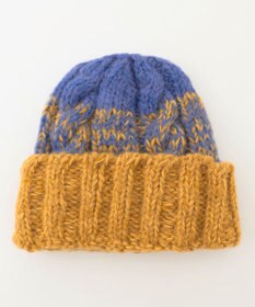 J.PRESS YORK STREET 【UNISEX】ハンドメイド フィッシャーマン ニットキャップ