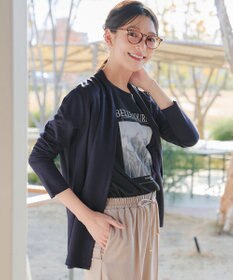 Tiaclasse L 【おのののかさん着用】冷凛(ひやりん)カノコカットソートッパーカーディガン