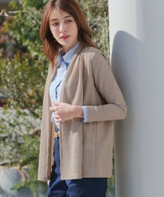 Tiaclasse L 【おのののかさん着用】冷凛(ひやりん)カノコカットソートッパーカーディガン