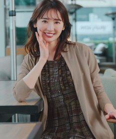 Tiaclasse L 【おのののかさん着用】冷凛(ひやりん)カノコカットソートッパーカーディガン