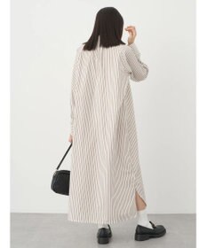 earth music&ecology ボウタイシャツワンピース