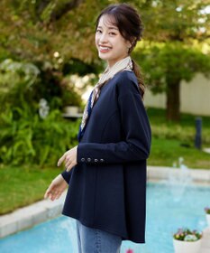 Tiaclasse 【洗える】【ふわもち美すふれ】フレアシルエットカットソー