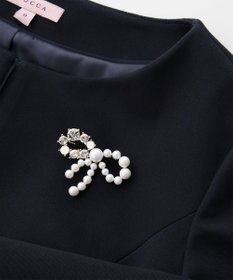 TOCCA RIBBON BROOCH NECKLACE ブローチネックレス