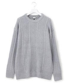 J.PRESS YORK STREET 【UNISEX】ケーブルプルオーバー ニット