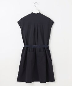 23区GOLF 【WOMEN】フロントジッパーで着脱便利！ベルト付きワンピース