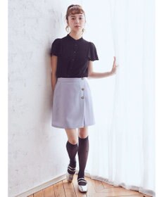 earth music&ecology ラッフルブラウス