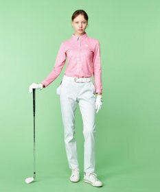23区GOLF 長年愛される定番！【WOMEN】ハイパワーストレッチ ベーシックパンツ 挿し色で主役に