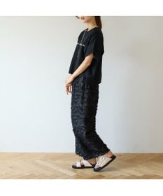 MODE ET JACOMO <carino>厚底ビジューバックルサンダル