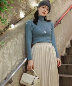 Tiaclasse 【安田美沙子さん着用・2way】オーバルパールロングネックレス